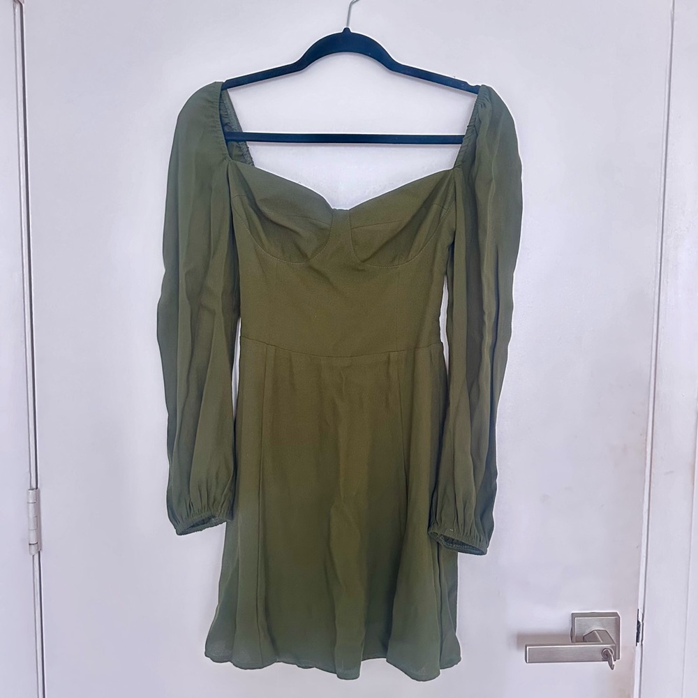 Reformation Long Sleeve Dress